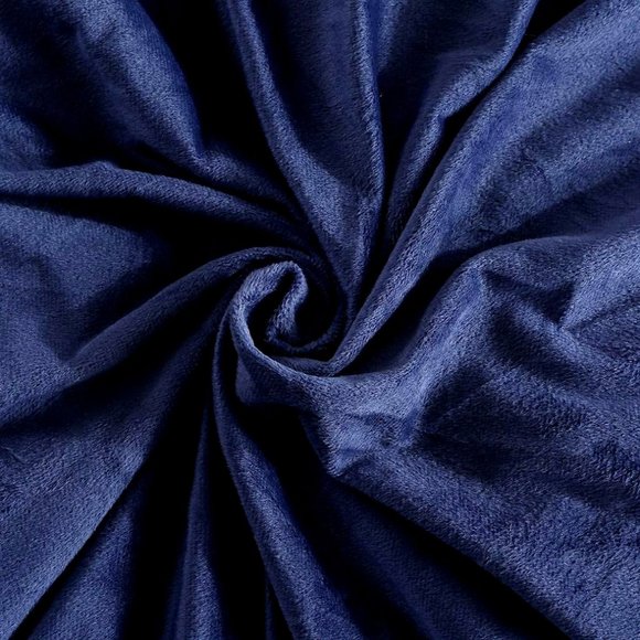 💎NAVY Queen Faux Fur Comfy Plush Shaggy Duvet Cover Set Luxury Soft Velvet 💎 - Picture 6 of 8